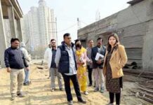 एसीईओ प्रेरणा सिंह ने निर्माणाधीन एसटीपी व एमएसपीएस का लिया जायजा