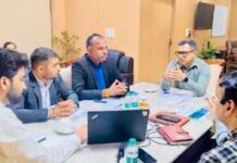 यमुना सिटी में स्थापित होगी अस्का लैब, एक्यूप्रेक कंपनी के प्रतिनिधियों ने मेडिकल डिवाइस पार्क का निरीक्षण किया