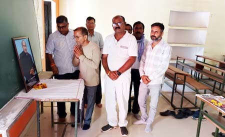 रामानुज पांडे सभागार के नाम से जाना जाएगा श्री गणेश विद्यालय का हाल