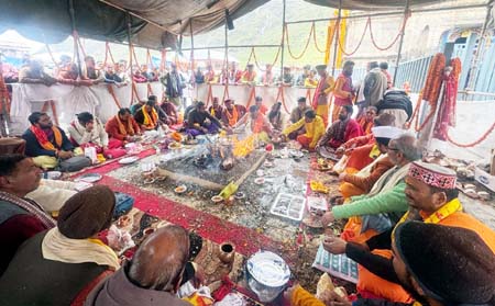 विश्व शांति और मानव कल्याण की कामना से केदारनाथ धाम में गूंजे वैदिक मंत्र, सम्पन्न हुआ भैरवनाथ महायज्ञ