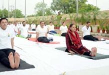 योग से निरोग समाज का संकल्प, जीडीए परिसर में गूंजा स्वस्थ भारत का संदेश